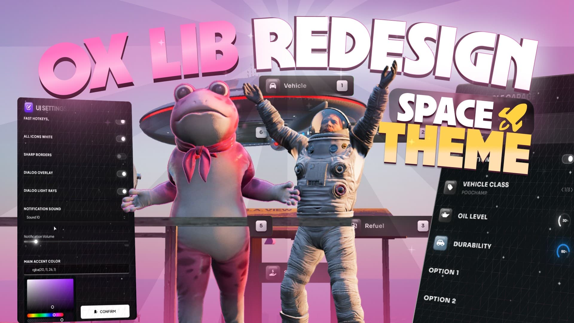 Ox Lib Redesign Space Theme