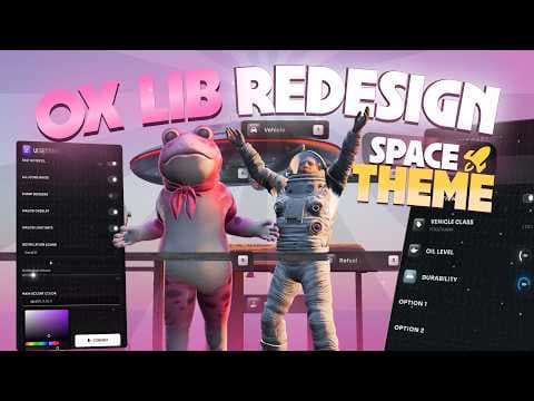 Ox Lib Redesign Space Theme: Video preview