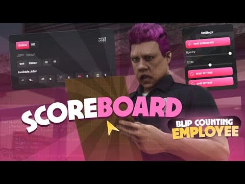 Scoreboard & Smart Blips System: Video preview