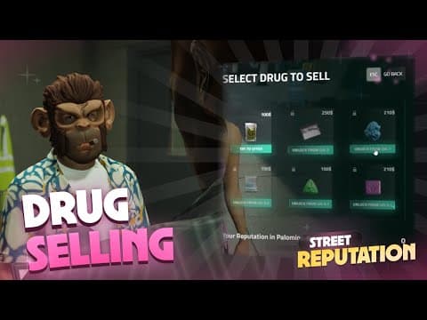 DrugSelling | experience system: Video preview